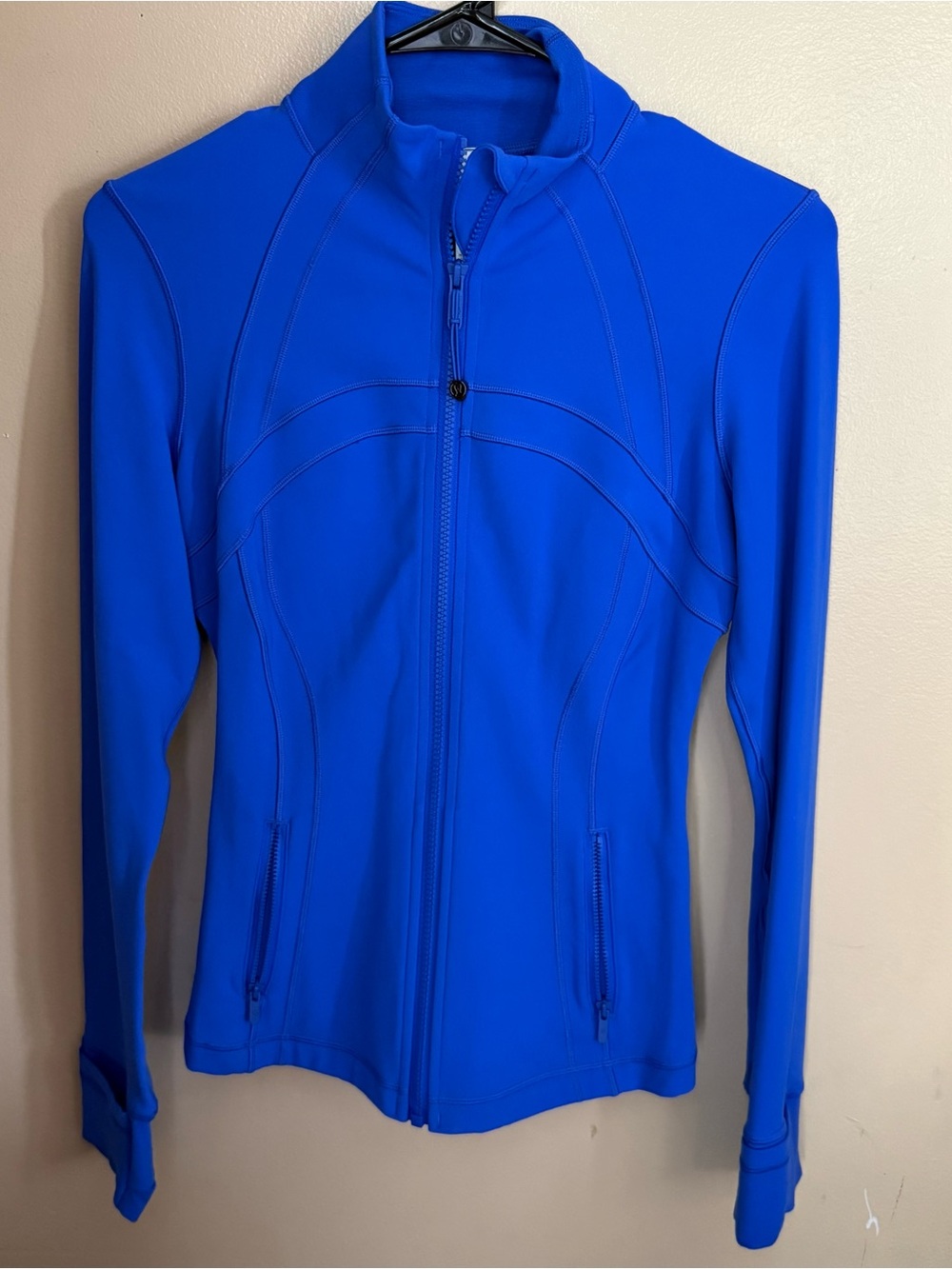 Women’s lululemon luon neon Blue Zip-Front Active Jacket